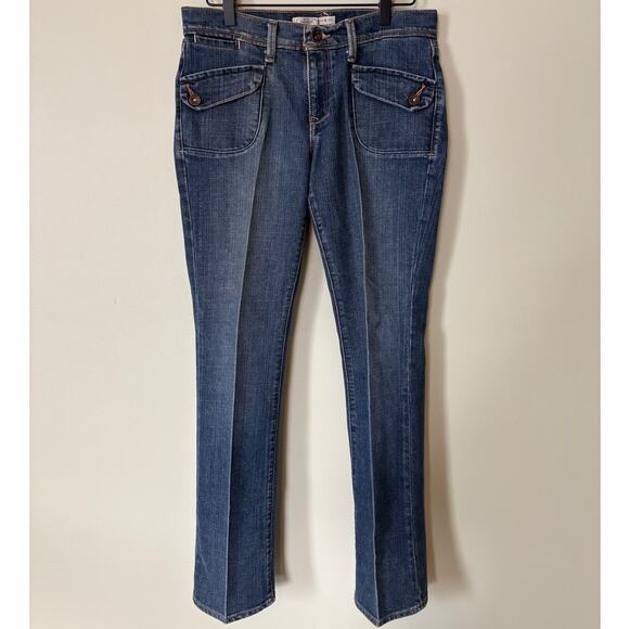 Old Navy Denim - Old Navy 90's Y2K Vintage Patch Pocket Bootcut Jeans Mid Rise 6